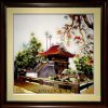 Tranh thêu Chùa Một Cột - CMC01