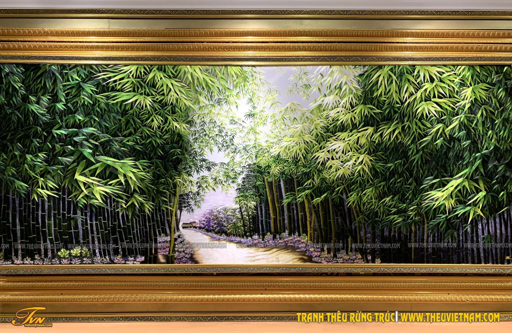 tranh theu rung truc 01 THEUVIETNAM 1