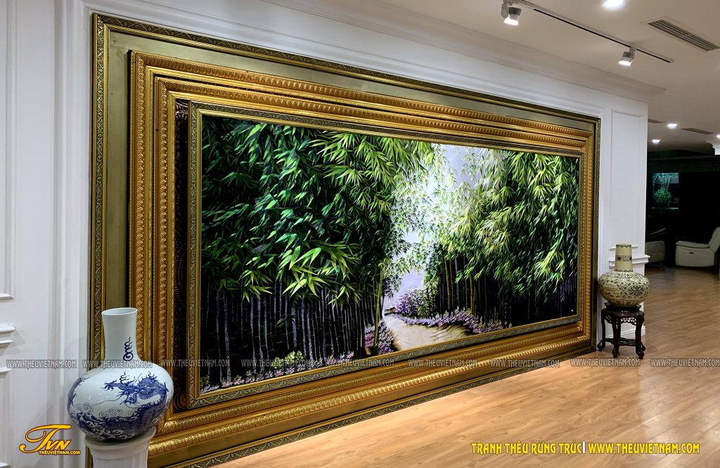 tranh theu rung truc 02 THEUVIETNAM