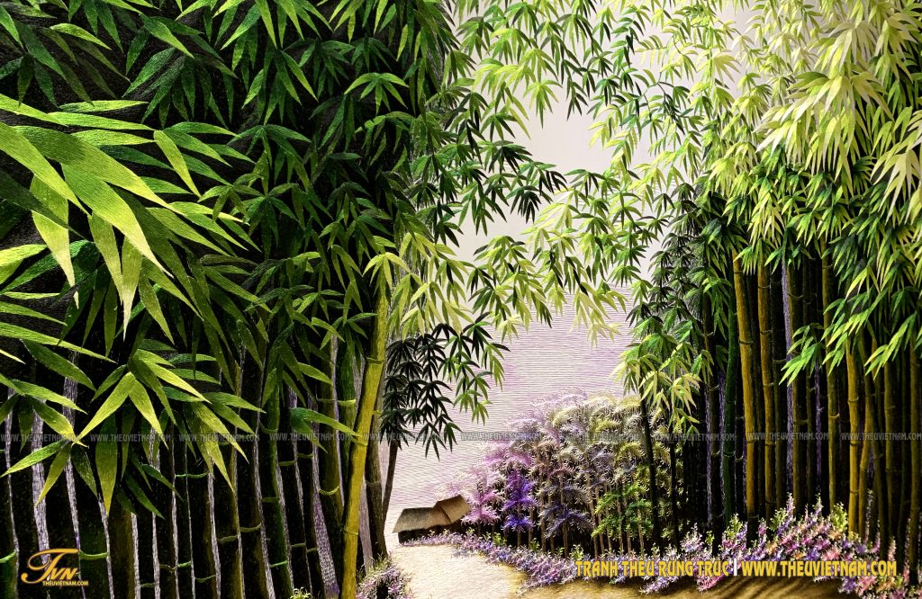 tranh theu rung truc 06 THEUVIETNAM