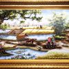 Tranh thêu Hương Vị Quê Hương - HVQH03 2 Tranh thêu HƯƠNG VỊ QUÊ HƯƠNG