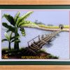 Tranh thêu làng quê Việt Nam – LQVNLN01